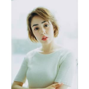 大人ウェーブショート
