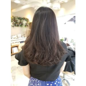 ロング×スイングパーマ