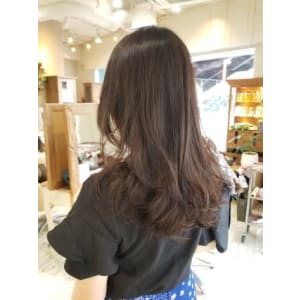 ロング×スイングパーマ