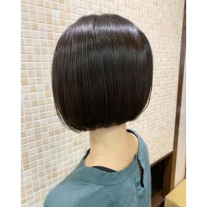 ★Aqua color × 大人の切りっぱなしBob★