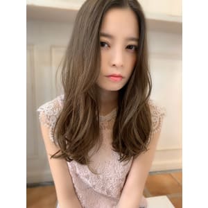 アフロート添田】大人かわいいハイライトウルフ無造作カール