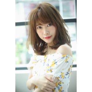 【重山祐亮】フェミニンウエーブセミディ♪S91