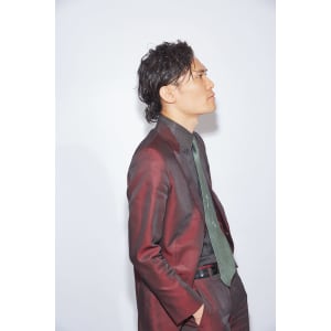 くせ毛風パーマソフトツーブロック【Attirer飯田裕之】