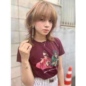 【山田】ヘルシーレイヤー外ハネラフウルフy48