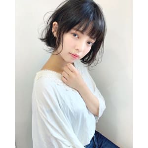 艶出し柔らかレイヤーボブ【k268】