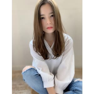 アフロート添田】大人かわいいくびれセミディ自然なストレート