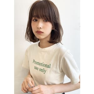 内巻きニュアンスパーマ