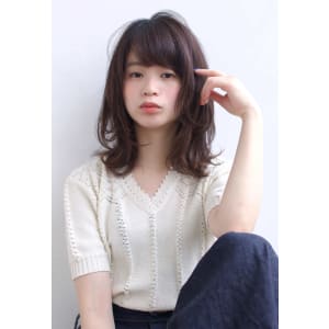 ハイレイヤーの軽ゆるセミディ :o166