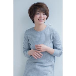 30代・40代のナチュラルショート　:o251