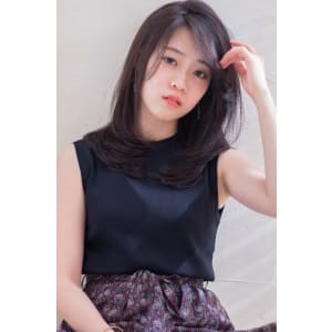 暗髪ツヤワンカール :o300