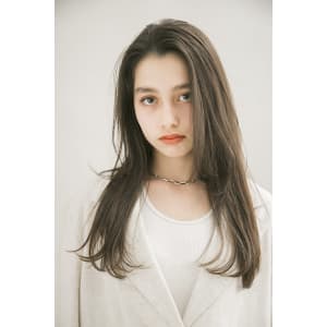 ルーズバング ナチュラルストレート