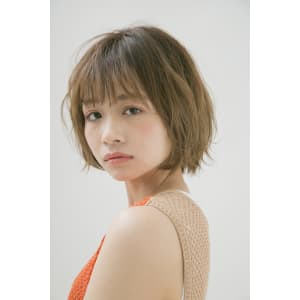 2wayパーマ 王道ショートボブ