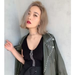 ★切りっぱなしBob×Platinum beige★