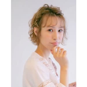 ねじり編みアレンジヘア - HAIR & MAKE EARTH 米沢店【ヘアメイクアース ヨネザワテン】掲載中