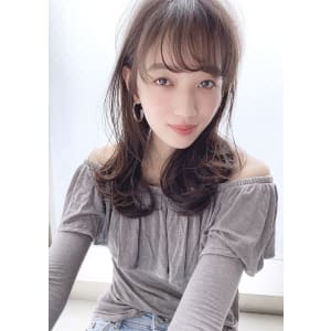 シースルーバングレイヤーヘア【H-714】