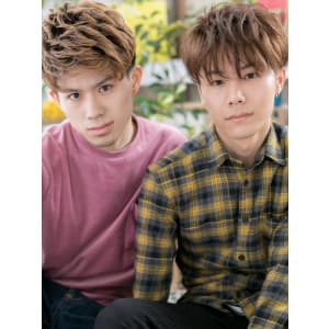 流行のモテ髪メンズ束感ショート　クールショート