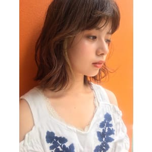 「鎌倉スタイル」ふんわり切りっぱなしボブ