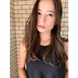 添田】大人の艶カラー ハイライト ロング