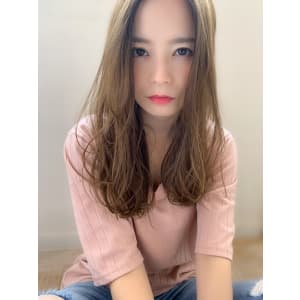 添田】透明感カラー大人かわいい束感ロング
