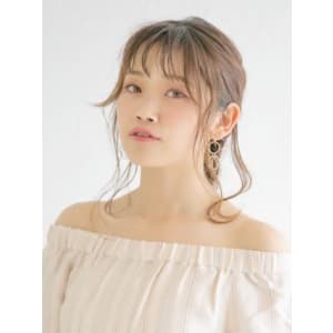 大人可愛いルーズアップスタイル - HAIR & MAKE EARTH 名取店【ヘアメイクアース ナトリテン】掲載中