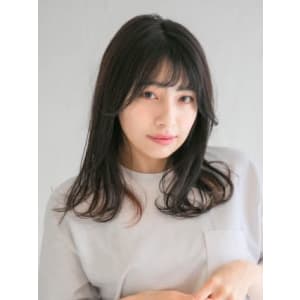 ナチュラルストレートセミディ - HAIR & MAKE EARTH 船橋店【ヘアメイクアース フナバシテン】掲載中