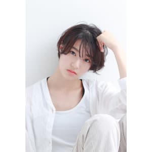 透明感ショート