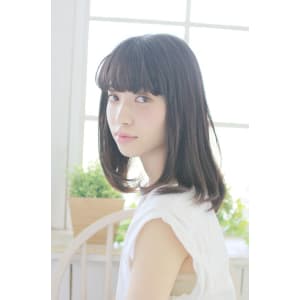 清潔感・上品セミロング【堅田】