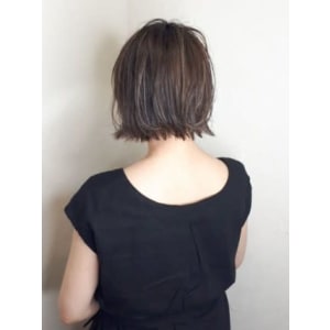 【reir下北沢】*外ハネボブ+アッシュブラウン*