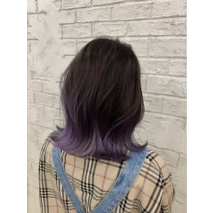 【prize池袋西口店】原隼也 ラベンダーグラデーション