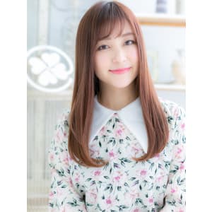 ウルツヤ☆大人かわいい3Dカラー小顔ロング　モテロング