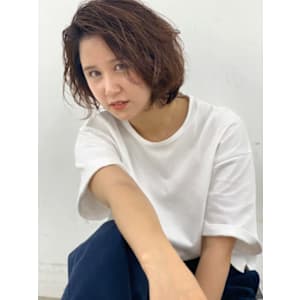 ラフなウェーブスタイルで抜け感を♪