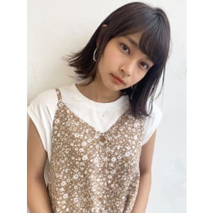 切りっぱなしボブ 外ハネヘアM303