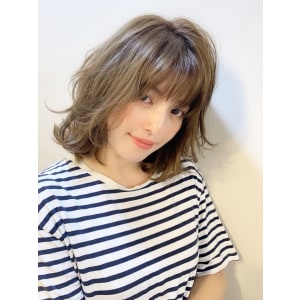【重山】カジュアル無造作外ハネボブ