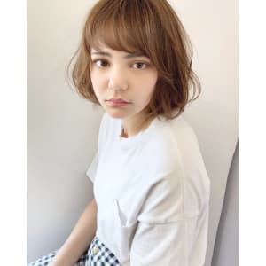 ふんわり柔らかレイヤーボブ【k303】