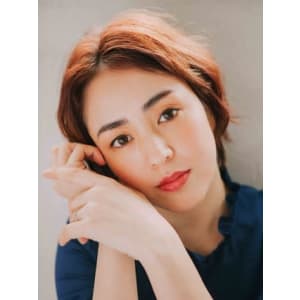 前髪なし大人ショート