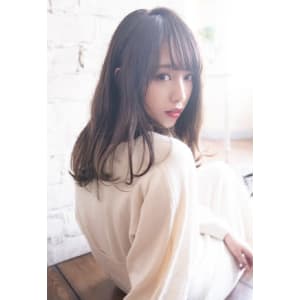 大人つやつやセミロングカール　by鬼頭