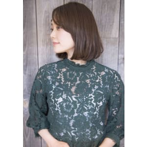 大人つやつやボブスタイル　by鬼頭