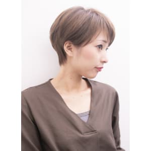 大人かわいいショートスタイル　by鬼頭
