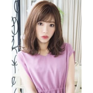 ゆるふわクリア大人セミディ