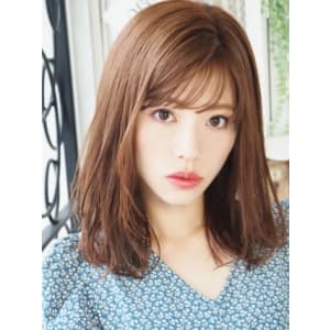 オーキッドアッシュで大人セミディ