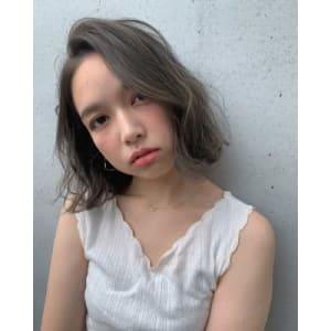 アッシュグレージュ＊