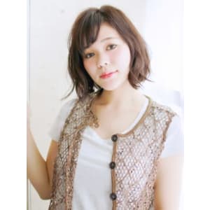 ゆるバルーンボブスタイル
