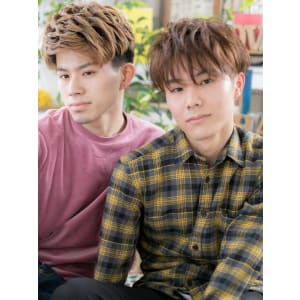 流行のモテ髪メンズ束感ショート 　エアリーショート