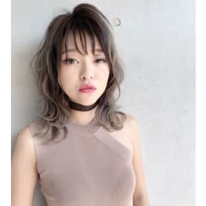 ★Balayage × Platinum silver★