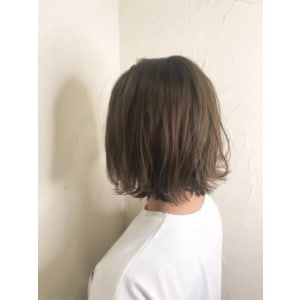 【reir下北沢】*外ハネボブ+ソフトアッシュベージュ*
