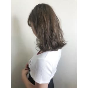 【reir下北沢】*くびれセミディ+シルキーアッシュ*