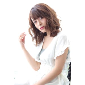 簡単再現☆小顔パーマ