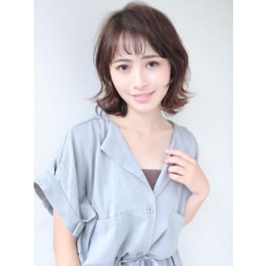 ひし形シルエット人気の外ハネボブ