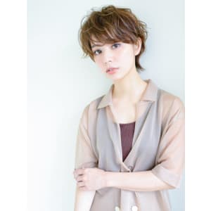 大人かわいいフレッシュショート