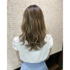 ★プラチナベージュ×ロングレイヤー★